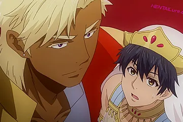 Titan dominates bride in bed after erotic feast ○ Dubbed Gay Anime - porn video